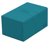 Ultimate Guard UGD011239 Twin Flip`n`Tray 160+ XenoSkin Monocolor, color azul petróleo