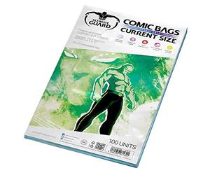 Ultimate Guard UGD020002 - Bolsas de Cómic Resellables, (versión en inglés), Polipropileno (PP), Pack de 100