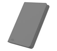 Zipfolio xenoskin - juego de cartas de 9 bolsillos, color gris
