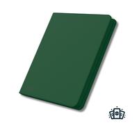 Ultimate Guard Zipfolio 480 - 24-Pocket XenoSkin (Cuadrow) - Verde
