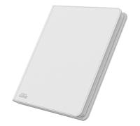 Ultimate Guard Zipfolio 480 - 24-Pocket XenoSkin (Quadrow) - White Ultimate Guar