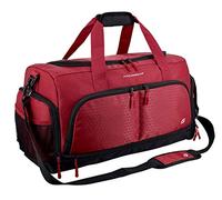 Ultimate Gym Bag 2.0: la Bolsa de Lona Duradera diseñada por crowdsource con 10 Compartimentos óptimos Incluyendo Bolsa Resistente al Agua, Red, Medium (20")