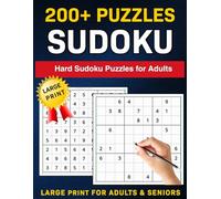 Ultimate Hard Sudoku for Adults: 200+ Large Print Brain-Melting Puzzles • Big Easy-to-Read Grids • For Serious Solvers • Solutions Included (Sudoku 2026)