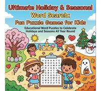 Ultimate Holiday Word Search for Kids: Fun Seasonal Puzzle Book (Fun Puzzle Games)