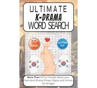 Ultimate KDrama Word Search: Ultimate Word Searches with Easy-to-Read Print about KDrama, Korean Shows, Korean Oppas and more (6x9 inches, 110 pages, ... … Gift for Vacations, Holidays and Free Times