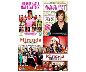 Ultimate Miranda Hart DVD Collection: Miranda Hart's Maracattack / Miranda Hart - My, What I Call, Live Show / Miranda - Series 1-3 and Miranda - The Finale / Miranda: Christmas Specials + Special Features: Behind the Scenes, The Set Tour with Miranda, Introducing the Cast, Out takes, Miranda Hart interviewing cast, friends and family - original BBC red button material including interviews with Sally Phillips, Frank Skinner and Miranda's real-life Mum
