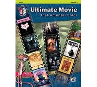 Ultimate movie instrumental solos: violin (book/cd) - recueil + enregistrement(s) en ligne: Violin, Levels 2-3 (Alfred's Instrumental Play-Along)
