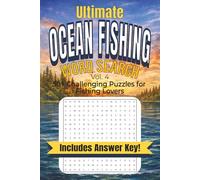 Ultimate OCEAN FISHING Word Search Puzzle Book: Word Searches with Easy to Read Print about Ocean, Fishing, Saltwater and More | 6 x9 inches, 110 ... Great for Holidays, Vacation, and Free Time