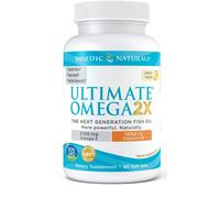 Ultimate Omega 2X con Vitamina D3, 2150mg Limón - 60 cápsulas blandas