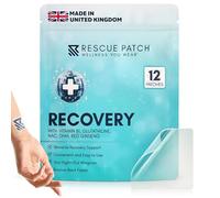 Ultimate Party Recovery Kit Supplies: parches de alivio premium, parches de rescate para recuperación rápida, parches de fiesta, parches para beber (1, 12, unidades)