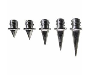 Ultimate Performance Track Spikes - Cordones de Clavos, Color Plateado