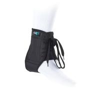 Ultimate Performance™ Ultimate - Protección de tobillos de fútbol, tamaño L (10-12"), color negro
