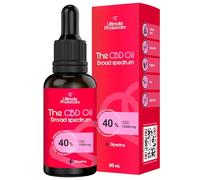 ULTIMATE PHYSIOCARE ® CBD OIL - CBD Broad Spectrum 40% | 30ml | 12.000mg | 0% THC | Aceite MCT | Aceite de Semilla de Cáñamo y Piperina| Certificado CPNP
