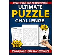 Ultimate Puzzle Challenge: Sodoku, Word Search & Crossword Puzzles