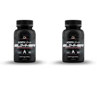Ultimate Slimmer | Potente tratamiento quemagrasas | Cápsulas para perder peso | Adelgazante, termogénico y supresor del apetito | L- Carnitina, Glucomanano, Té Verde | 90 cáps (Paquete de 2)