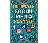 Ultimate Social Media Planner: 6-Month Content Strategy & Growth System for Creators, Influencers & Brands