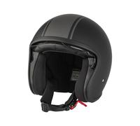 ULTIMATE SPEED® Casco jet, Talla L (negro)