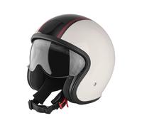 ULTIMATE SPEED® Casco jet, Talla S (creme/schwarz)