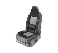ULTIMATE SPEED® Cubre asiento de coche con soporte lumbar (gris)
