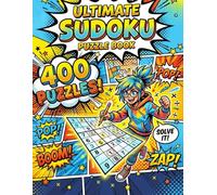 Ultimate Sudoku Puzzle Book for Kids, Teens & Adults | 400 Normal Difficulty Sudoku Puzzles with 400 Complete Solutions, Large Print Brain Games, ... Screen-Free Entertainment & Mind Training