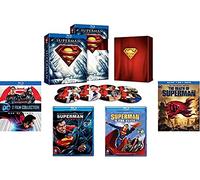 Ultimate Superman 12-Movie Blu-ray Collection: The Movie/Superman II/Superman III/Superman IV/Superman Returns/Man of Steel/Batman V Superman/Dawn of Justice/Man of Steel[Christopher Reeve/Brandon]