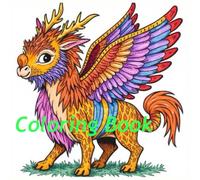 Ultimate (Theme) Coloring Book - Large Print, High-Quality Designs: Animal / Fantasy / Coloring Book - Premium Paper - Ideal for Markers, Pencils & Gel Pens 8.5x8.5