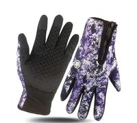 Ultimate Waterproof & Windproof Thermal Gloves for Men & Women - Non-Slip Touchscreen Winter Gloves Ideal for Cycling, Driving, Running, and Hiking and Outdoor Activities in Cold Weather (C,S)