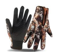 Ultimate Waterproof & Windproof Thermal Gloves for Men & Women - Non-Slip Touchscreen Winter Gloves Ideal for Cycling, Driving, Running, and Hiking and Outdoor Activities in Cold Weather (D,M)