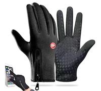 Ultimate Waterproof & Windproof Thermal Non-Slip Gloves, Thermal Touch Screen Windproof Gloves (Black,L)