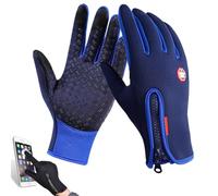 Ultimate Waterproof & Windproof Thermal Non-Slip Gloves, Thermal Touch Screen Windproof Gloves (Dark Blue,S)