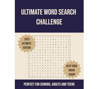 Ultimate Word Search Challenge: 2,280 Unique Words Across 152 Brain-Boosting Puzzles: A Massive Puzzle Book for Adults & Teens | Fun, Relaxing, and Mind-Sharpening Word Hunts with No Repeats