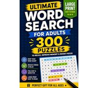Ultimate Word Search for Adults: 300 Large Print Puzzles