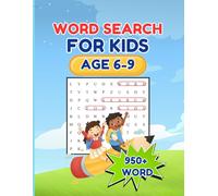 Ultimate Word Search Puzzle Book for Kids age 6-9: 1000 Fun and Challenging Themed Puzzles with Solutions: Brain-Boosting Word Find Games for ... Building, and Screen-Free Entertainment