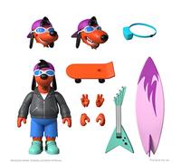 Ultimates Super7 The Simpsons Poochie 7-Inch Action Figure | The Simpsons - Figura de acción de 7 pulgadas Ultimates - Poochie
