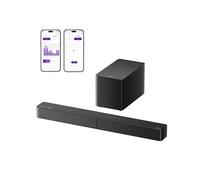 ULTIMEA 5.1ch Barra de Sonido TV con Dolby Atmos, Sistema de Sonido Envolvente para Home Cinema, Barra de Sonido con Subwoofer para TV, 340W, Bajos Ajustables, App, Bluetooth 5.4, Poseidon M60 Boom