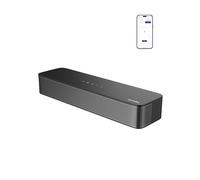 ULTIMEA Barra de Sonido 2.1ch para TV, subwoofer Integrado,132W, Control por App, Barras de Sonido Bluetooth 5.4 VoiceMX,Graves Ajustables,soundbar Todo en uno PC, óptico/AUX, Poseidon M20 Pro
