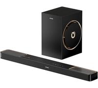 ULTIMEA Barra de Sonido 3.1.2ch con Dolby Atmos, Sistema de Sonido Envolvente para TV, Barra de Sonido con subwoofer de 6,5" para Cine en casa, BT 5.4, HDMI eARC, Skywave F30 Boom