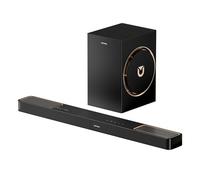 ULTIMEA Barra de Sonido de 3.1.2 Canales con Dolby Atmos, Sistema de Sonido Envolvente para Smart TV, Barra de Sonido con subwoofer de 6.5 Pulgadas para Cine en casa, BT 5.4, HDMI eARC, Skywave F30