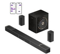 Ultimea Barra de Sonido Skywave Serise 5.1.2 ch 530W Bluetooth 5.4 Subwoofer Dolby Atmos