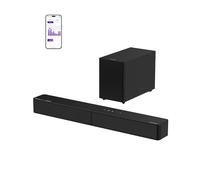 ULTIMEA Barra de Sonido TV 2.1CH con Subwoofer Inalámbrico, Dolby Atmos, VoiceMX, BassMX, 240W Potencia Máxima, Control por App, HDMI eARC, Óptico, Bluetooth® 6.0, Modelo Poseidon M40 (Versión 2026)