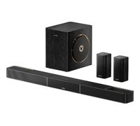 Ultimea Aktivbox Skywave F40 - Barra de sonido 5.1.2 con Dolby Atmos, Subwoofer inalámbrico, Bluetooth 5.4, HDMI eARC, 8 altavoces, Negro