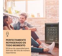 Ultimo 20 Uno nevera para vinos 53l panel de control táctil 131 W 5-18 °C Klarstein