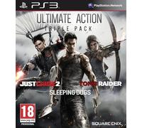 Último Action Triple Pack ( Just Cause 2 ,Sleeping Dogs & Tomb Raider) PS3 Juego