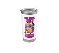 Último almuerzo escolar Estoy fuera para el fin de verano del año escolar Vaso térmico de acero inoxidable de doble pared