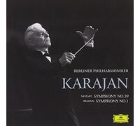 Último Concierto 1988 Mozart & Brahms Karajan Japón CD Mozart Sym No.39 Brahm...