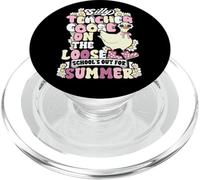 Último día de clase Profesor tonto Ganso suelto Verano PopSockets PopGrip para MagSafe