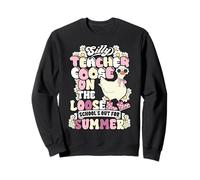 Último día de clase Profesor tonto Ganso suelto Verano Sudadera