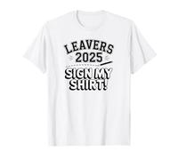 Último día de clases 2025 Firma Autógrafo Mi Camiseta