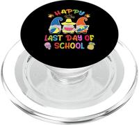 Último día de Clases Vacaciones Gnomos Surf Beach Vacaciones de Verano PopSockets PopGrip para MagSafe