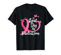 Último día de tratamiento con radiación Concientización sobre el cáncer de mama Camiseta